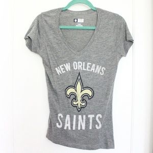 New Orleans Saints Medium Grey T-Shirt